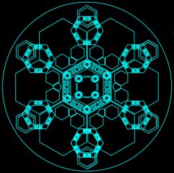 Rule 34 | black background, circle, digimon, digimon frontier, hexagon, highres, simple background, square