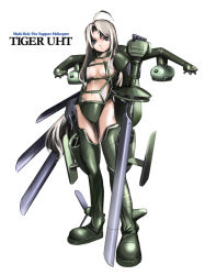 Rule 34 | 1girl, aircraft, helicopter, mecha musume, military, nano (nanosize), original, simple background, solo, white background