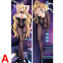 Rule 34 | 1girl, animal ears, armpits, arms up, azur lane, bare shoulders, black footwear, black leotard, black neckwear, black pantyhose, blonde hair, blue eyes, bow, bowtie, breasts, cleavage, closed mouth, clothing cutout, commentary, covered navel, crossed legs, cup, curvy, cutout above navel, dakimakura (medium), detached collar, drinking glass, eagle union (emblem), fake animal ears, fake tail, full body, hair between eyes, hairband, high-waist pantyhose, high heels, knee up, large breasts, leotard, long hair, looking at viewer, lying, multiple views, navel cutout, north carolina (azur lane), north carolina (the heart&#039;s desire) (azur lane), official alternate costume, on side, pantyhose, parted lips, playboy bunny, pole, pom pom (clothes), qi yuan zhi yu, rabbit ears, rabbit tail, red wine, sample watermark, smile, stage, stage lights, standing, stripper pole, tail, thigh gap, thigh strap, tile floor, tiles, watermark, watson cross, wine, wine glass, wrist cuffs