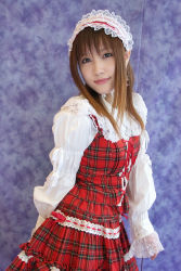 Rule 34 | bonnet, character request, cosplay, dress, kirishiro tsukimi, lace, photo (medium), source request