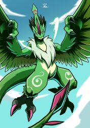 Rule 34 | claws, digimon, digimon (creature), galemon, highres, solo, tail, wings