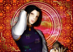 Rule 34 | 1boy, black hair, chinese clothes, count d, highres, huge filesize, multicolored eyes, nail polish, petshop of horrors, pinkisch, purple nails, smile