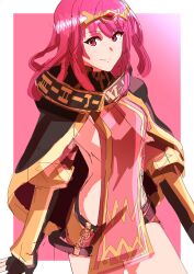 Rule 34 | 1girl, celica (fire emblem), female focus, fire emblem, fire emblem awakening, fire emblem gaiden, hood, hoodie, looking at viewer, nintendo, red hair, shorts, sketch, smile, solo, tagme, to (tototo tk)