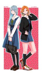 Rule 34 | 2girls, highres, multiple girls, original, school uniform, smile, translated, wa--ka, yuri