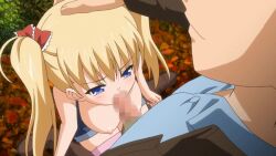 Rule 34 | 1boy, 1girl, against tree, against wall, akizuki airi, animated, anime screencap, anus, ass grab, belt, belt buckle, biting, biting clothes, blonde hair, blue eyes, blush, boots, bouncing breasts, breasts, breasts out, buckle, censored, clothed sex, collarbone, continuous ejaculation, cross-laced footwear, cum, cum in mouth, cum in pussy, cum on body, cum on breasts, cum on upper body, cum overflow, denim, denim shorts, doggystyle, double penetration, drooling, english text, fellatio, female orgasm, forest, hair ornament, half-closed eyes, hand on another&#039;s head, hard-translated, hetero, highres, knee boots, kneeling, lace-up boots, large breasts, leaning forward, licking, licking penis, long hair, moaning, mosaic censoring, nature, nipples, on ground, one eye closed, oni chichi, oni chichi reborn, open mouth, oral, orgasm, outdoors, panties, panties around leg, penis, pink panties, poro, pussy, pussy juice, sex, sex from behind, shorts, sitting, sleeveless, sound, spread legs, striped clothes, striped thighhighs, subtitled, suspended congress, sweat, thighhighs, thighs, third-party edit, tree, trembling, twintails, underwear, vaginal, video, wariza