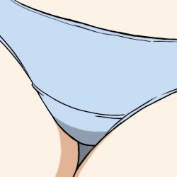 Rule 34 | 1girl, charlotte e. yeager, crotch, grey background, kakeru (msjatl80), panties, simple background, solo, strike witches, underwear, white panties, world witches series