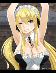 Rule 34 | 1girl, blonde hair, breasts, gaston18, highres, large breasts, lucy heartfilia, tagme