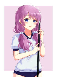 Rule 34 | 1girl, buruma, gochuumon wa usagi desu ka?, gym uniform, karede yura, purple hair