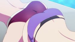 Rule 34 | 10s, 2girls, animated, animated gif, anime screenshot, ass, ass-to-ass, ass shake, bikini, butt crack, higuchi kei, hip attack, keijo!!!!!!!!, multiple girls, swimsuit, toyoguchi non, whale tail (clothing)