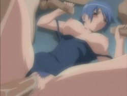 Rule 34 | 00s, 1girl, 3boys, animated, animated gif, aqua eyes, blue hair, blush, bouncing breasts, breasts, clothed sex, discode, double handjob, group sex, group sex, handjob, izumi kyouka, missionary, moaning, multiple boys, nipples, penis, pubic hair, pussy, pussy juice, school swimsuit, sex, short hair, spread legs, swimsuit, thighs, uncensored, vaginal