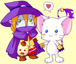 Rule 34 | absurdres, cat, digimon, hat, highres, holy ring, skull, tailmon, white cat, wizard, wizard hat, wizarmon