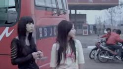Rule 34 | 2girls, about to cry, animated, broken eyes, bus, creepy, dancing, gas station, here, then (ci chu yu bi chu), k-pop, lowres, messy hair, motor vehicle, multiple girls, photo (medium), sad, shirt, sound, static, t-shirt, tagme, video, when you see it, wind, zooming in