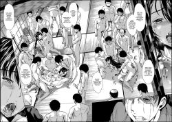 Rule 34 | 3girls, 6+boys, all fours, black hair, bukkake, crowd, cum, fellatio, greyscale, group sex, long hair, lying, monochrome, mother and daughter, multiple boys, multiple girls, on back, ootori mahiro, ootori mahiru, oral, orgy, rape, short hair, siblings, sisters, spitroast, stitched, tatami, third-party edit, vaginal, very long hair