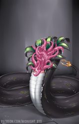 Rule 34 | midnight (banyex), monster, no humans, original, slime (substance), snake, tentacles