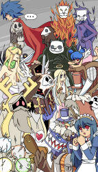 Rule 34 | ..., 4girls, 5boys, alice (ragnarok online), ancient mimic, angel, angel wings, baroness of retribution, beard, bird, blonde hair, blue cape, blue hair, book, brown hood, cane, cape, chain, closed mouth, commentary request, cowboy shot, dame of sentinel, darkness, death word, demon, despero of thanatos, dolor of thanatos, dress, elder (ragnarok online), energy, facial hair, fox mask, genderswap, genderswap (ftm), green eyes, green hairband, green scarf, hairband, halo, harp, hat, heart, highres, holding, holding book, holding sword, holding weapon, instrument, lady solace, long hair, looking to the side, maero of thanatos, maid, maid headdress, mask, mimic, mimic (ragnarok online), mimic chest, mistress of shelter, monster, multiple boys, multiple girls, odium of thanatos, open mouth, owl, owl baron, owl duke, owl mask, panda mask, plasma (ragnarok online), purple eyes, ragnarok online, red cape, red eyes, red headwear, rei ai, rideword (ragnarok online), scarf, short hair, short twintails, skull, smile, spiked hair, spoken ellipsis, spoken heart, sword, teeth, thanatos (ragnarok online), top hat, topless male, treasure chest, twintails, weapon, white dress, white wings, wings