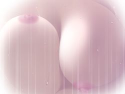 Rule 34 | 1girl, artist request, bouncing breasts, breasts, close-up, female focus, gainaxing, large breasts, nipples, nude, solo, speed lines, sweat, tagme, unaligned breasts