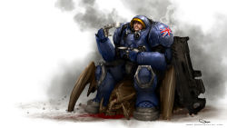 Rule 34 | 1boy, absurdres, armor, cup, darren geers, facial hair, highres, hydralisk, male focus, manly, marine (starcraft), mustache, pinky out, power armor, real life, saucer, solo, starcraft, starcraft 2, teacup, union jack, youtube