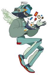 Rule 34 | angel wings, candy, canti, cookie, flcl, food, ghost, halloween, highres, robot, tagme, wings