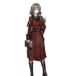 Rule 34 | 1girl, ahoge, armband, belt, black footwear, boots, bow, brown eyes, buttons, closed mouth, collared shirt, double-breasted, eyebrows, full body, girls&#039; frontline, glasses, grey hair, griffin &amp; kryuger military uniform, hair between eyes, hair bow, hair over shoulder, hands on own hips, helianthus (girls&#039; frontline), holding, looking at viewer, military, military uniform, monocle, necktie, nose, official art, pantyhose, ponytail, shirt, solo, standing, transparent background, uniform
