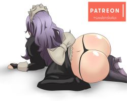 Rule 34 | 1girl, ass, black panties, camilla (fire emblem), fire emblem, fire emblem fates, glazinbuns, huge ass, intelligent systems, nintendo, panties, solo, tagme, thong, underwear