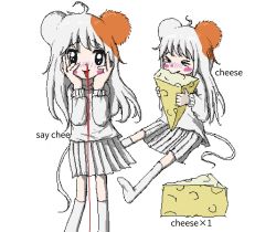 Rule 34 | aiu404l, blood, cheese, food, mouse girl, nosebleed, tagme