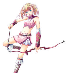 Rule 34 | arrow (projectile), bow, bow (weapon), elf, lineage, pointy ears, shizuku (artist), solo, weapon