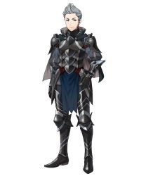 Rule 34 | 1boy, armor, armored boots, blue hair, boots, cape, fire emblem, fire emblem fates, fire emblem heroes, full body, gloves, green eyes, highres, indesign, male focus, nintendo, official art, silas (fire emblem), solo, transparent background