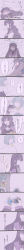 Rule 34 | &gt; &lt;, 10s, 2girls, absurdres, akemi homura, black hair, blue eyes, blue hair, braid, cape, closed eyes, comic, glasses, grief seed, hair ornament, hairband, hairclip, highres, long image, magical girl, mahou shoujo madoka magica, mahou shoujo madoka magica (anime), miki sayaka, mizuki (flowerlanguage), multiple girls, purple eyes, school uniform, soul gem, tall image, translation request, twin braids
