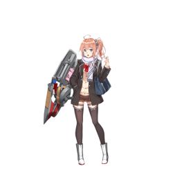 Rule 34 | 1girl, :o, ahoge, alternate costume, bag, black thighhighs, blazer, blue eyes, boots, bow, breasts, brown hair, brown skirt, buttons, cardigan, cellphone, eyebrows, full body, twirling hair, hand in pocket, handbag, jacket, looking at viewer, machinery, microskirt, mogami (warship girls r), notebook, official art, open mouth, phone, pigeon-toed, pleated skirt, pocket, red bow, scarf, school bag, school uniform, shoes, shoulder bag, side ponytail, skirt, small breasts, smartphone, solo, standing, thigh strap, thighhighs, tongue, transparent background, warship girls r, white footwear, white scarf, zettai ryouiki, zi se