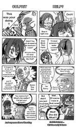 Rule 34 | 1boy, comic, english text, greyscale, hard-translated, lore factor&#039;s high school, monochrome, multiple girls, thai text, third-party edit