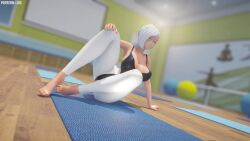 Rule 34 | 3d, animated, ass, audible music, bouncing ass, bouncing breasts, breasts, dancing, highres, interior, jic jic, mikumikudance (medium), music, rwby, sound, tagme, thick thighs, thighs, video, winter schnee