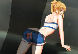 Rule 34 | 1boy, 1girl, ass, breasts, censored, fate (series), ginhaha, mordred (fate), mosaic censoring, penis, pussy, sex