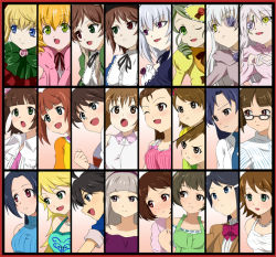 Rule 34 | 00s, 6+girls, akizuki ritsuko, akizuki ryo, amami haruka, awakened miki, bad id, bad pixiv id, barasuishou, blonde hair, character select, column lineup, crossover, dual persona, face, futami ami, futami mami, ganaha hibiki, hagiwara yukiho, hidaka ai, hinaichigo, hoshii miki, idolmaster, idolmaster (classic), idolmaster dearly stars, ikari manatsu, kanaria, kikuchi makoto, kirakishou, kisaragi chihaya, minase iori, miura azusa, mizutani eri, multiple girls, otonashi kotori, rozen maiden, shijou takane, shinku, siblings, sisters, souseiseki, suigintou, suiseiseki, takatsuki yayoi, twins
