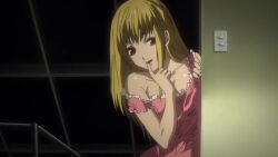 Rule 34 | 1girl, amane misa, animated, anime screenshot, death note, multiple boys, nightie, screencap, sound, tagme, video