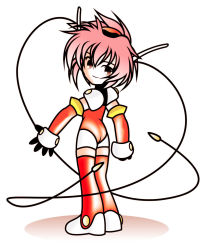 Rule 34 | 1girl, angelic layer, artist request, hikaru (angelic layer), pink hair, red eyes, solo, tagme
