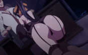 Rule 34 | 10s, 1boy, 1girl, animated, ass, ass focus, ass shake, foot massage, high school dxd, highres, himejima akeno, hip focus, long hair, massage, ponytail, sadism, screencap, stitched, tagme, thick thighs, thighs, third-party edit, video, wide hips