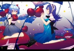Rule 34 | + +, 2girls, ahoge, bili girl 22, bili girl 33, bilibili, blue hair, blush, bow, bubble, closed mouth, earrings, hair bow, jewelry, long hair, looking away, maid headdress, multiple girls, nail polish, open mouth, prophet chu, red bow, red eyes, red nails, seiza, short hair, short ponytail, side ponytail, sitting, smile