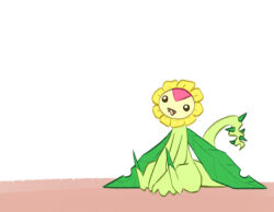 Rule 34 | digimon, digimon (creature), flower, leaf, petals, sunflower, sunflowmon, tail