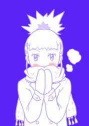 Rule 34 | 1girl, blush, digimon, female focus, looking at viewer, makino ruki, scarf, solo, winter clothes