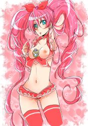 Rule 34 | 10s, blush, breasts, cure melody, houjou hibiki, large breasts, nipples, precure, suite precure