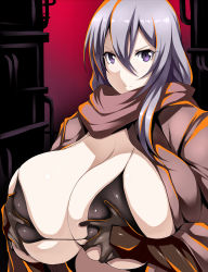 Rule 34 | 10s, 1girl, breasts, breasts out, dragon yukano, highres, huge breasts, ninja, ninja slayer, tsukasawa takamatsu