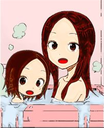 Rule 34 | 2girls, asfr, karakai jouzu no takagi-san, mother and daughter, multiple girls, nishikata chii, nude, petrification, tagme, takagi-san