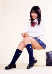 Rule 34 | asian, bejean on line, highres, iijima akira, photo (medium), school uniform, serafuku, smile, sweater vest