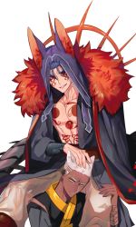 Rule 34 | 2boys, abs, animal ear fluff, animal ears, bare pectorals, between legs, cat ears, chest tattoo, cu chulainn (fate), cu chulainn (fate) (all), cu chulainn (fate/stay night), cu chulainn alter (fate), cu chulainn alter (fate/grand order), cu chulainn alter (third ascension) (fate), dark-skinned male, dark skin, dol ishi, dragon boy, dragon tail, emiya alter, fate/grand order, fate (series), feather boa, hand on another&#039;s head, highres, hood, hoodie, japanese clothes, kimono, lancer, large pectorals, male focus, multiple boys, muscular, open clothes, open hoodie, open kimono, pectorals, smile, spread legs, tail, tattoo, white background, white hair, yaoi, yellow eyes