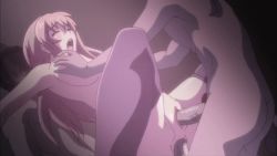 Rule 34 | 1girl, anal, animated, animated gif, cum, cum in ass, cum in pussy, cumdrip, dainiji ura nyuugakushiken the animation, double penetration, pink hair, tagme, uncensored