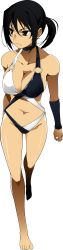 Rule 34 | 428, absurdres, alphard (canaan), bikini, breasts, canaan (series), chunsoft, cleavage, extraction, highres, long image, swimsuit, tall image, vector trace