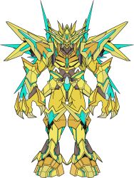 Rule 34 | 1boy, armor, digimon, digimon (creature), highres, magnamon, magnamon x-antibody, magnamon x-antibody gold digizoid mode, male focus, muscular, muscular male, solo