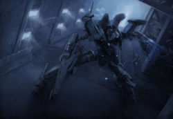 Rule 34 | armored core, blade, building, from software, gun, mecha, robot, tagme, weapon