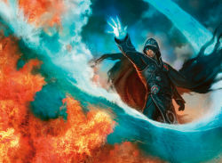 Rule 34 | counterspell, fire, jace beleren, magic, magic: the gathering, official art, tagme, water, wizard
