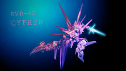 Rule 34 | cypher (virtual on), dagger, knife, mecha, no humans, robot, tamago tomato, virtual on, weapon, wings